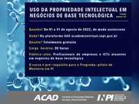 Podem se inscrever servidores, discentes, empresários e inventores independentes