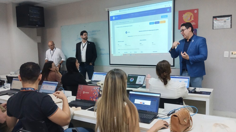 Paraíba recebe treinamento para implantação de sistema desenvolvido pelo IFPB para o Ministério da Saúde