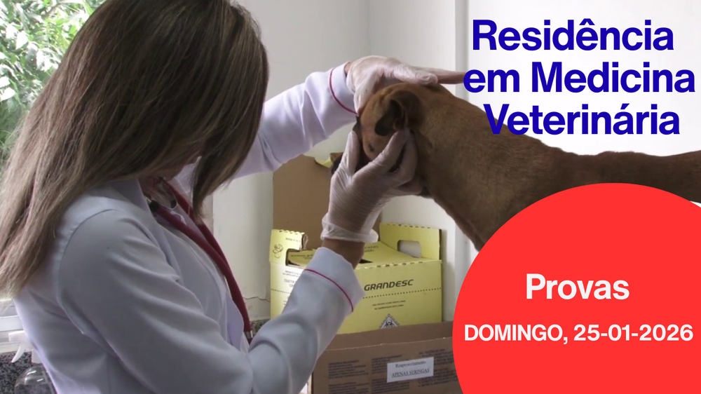 Instituto Federal convoca candidatos para prova de Residência de Saúde em Medicina Veterinária