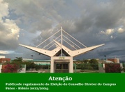 Sai Regulamento da eleição do Conselho Diretor do Campus Patos.