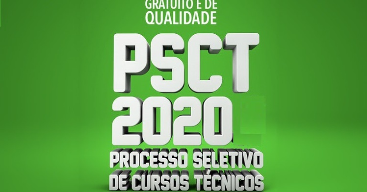 Processo Seletivo dos Cursos Técnicos (PSCT/2020.2) do IFPB