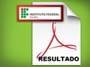 Resultado preliminar - Tec. Modelagem do Vestuário Resultado preliminar - Tec. Modelagem do Vestuário