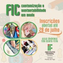 Curso Fic - Customização e Sustentabilidade em Moda.