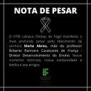 Nota de Pesar 