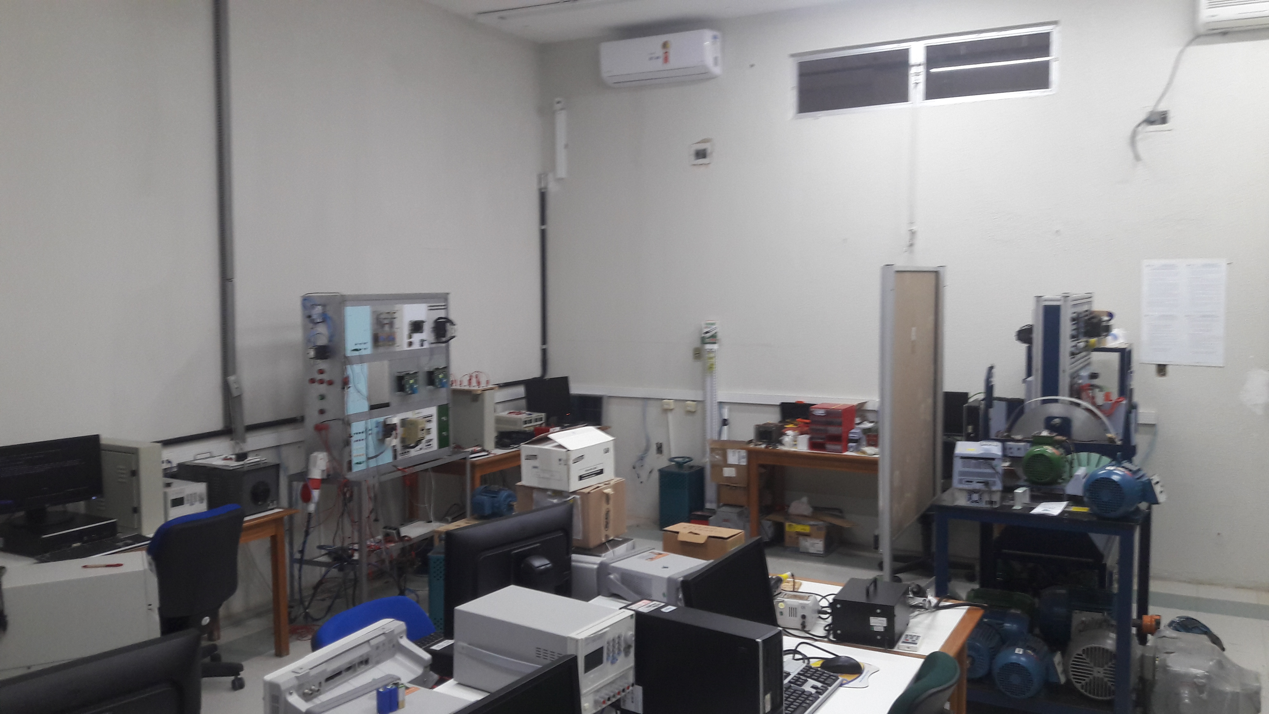 Foto do laboratório