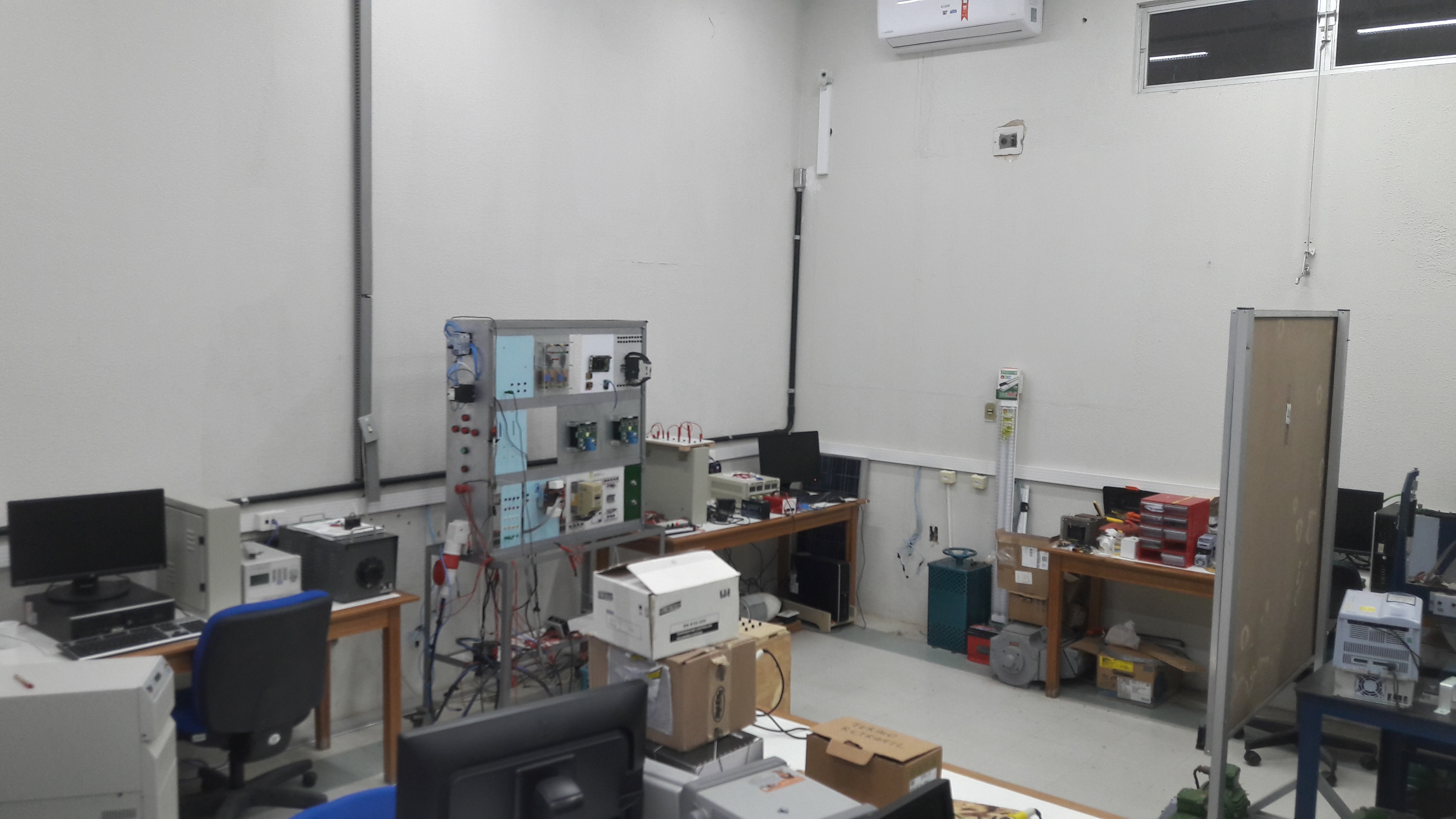 Foto do laboratório