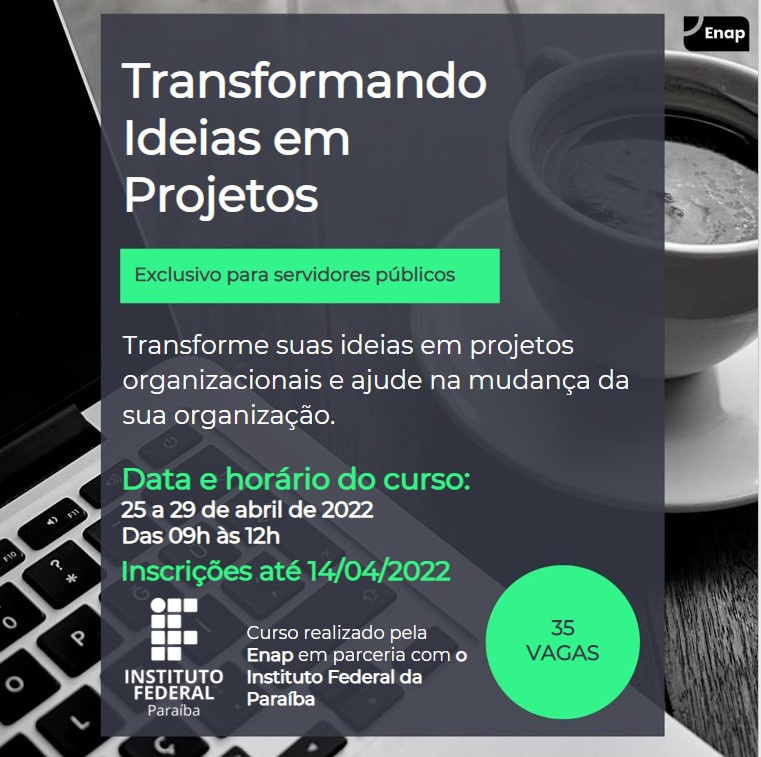 Curso transformando ideias