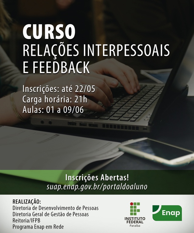 Curso de Relações interpessoais e feedback