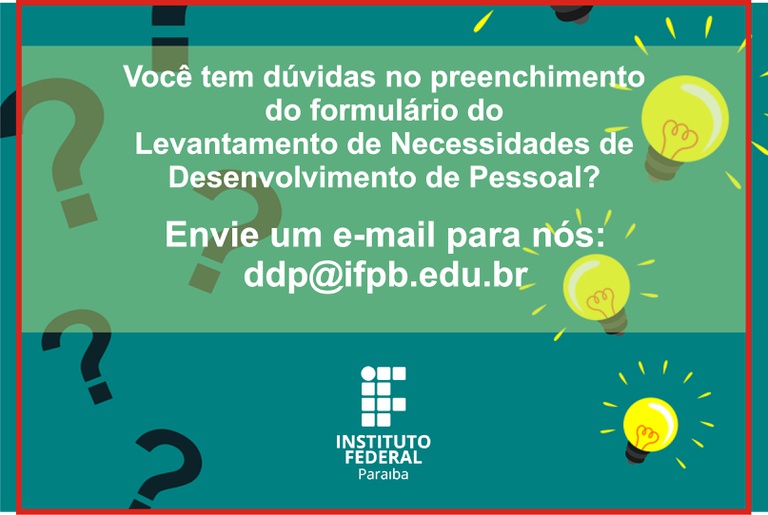 Dúvidas - LNDP