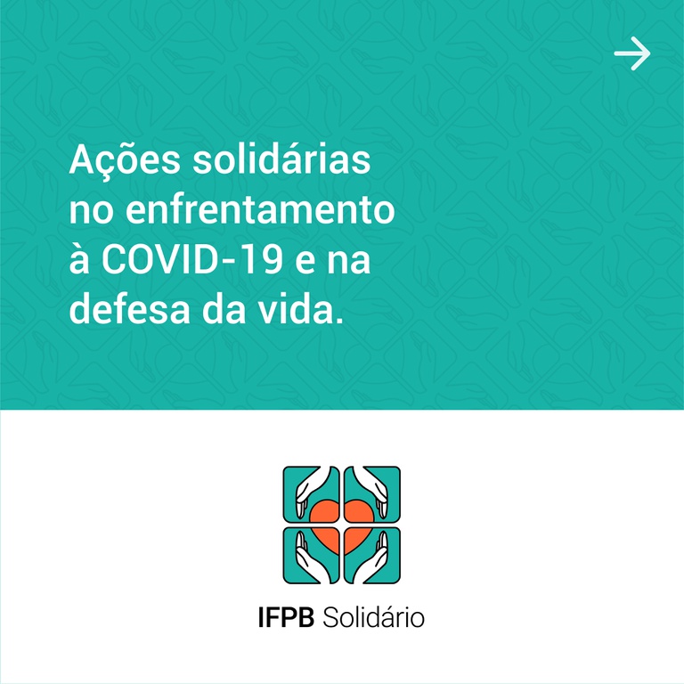 Campanha IFPB Solidário Feed 1
