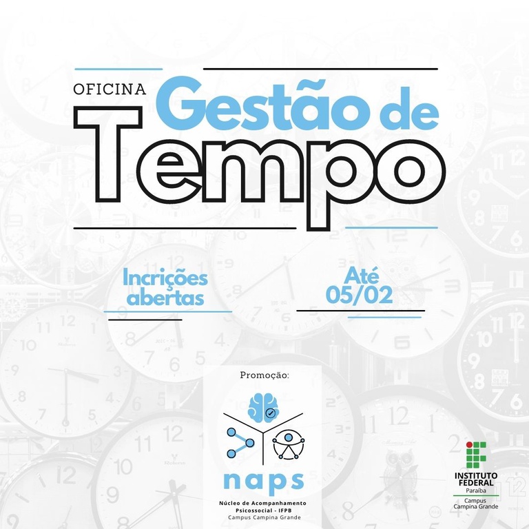 Oficina Gestão de Tempo CG