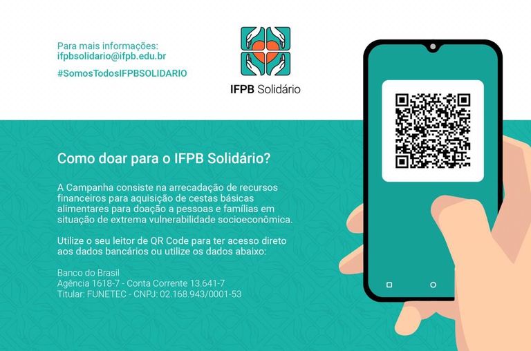 IFPB solidário QR Code