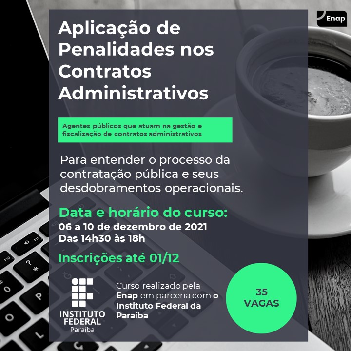 Curso de Aplicação de Penalidades nos Contratos Administrativos