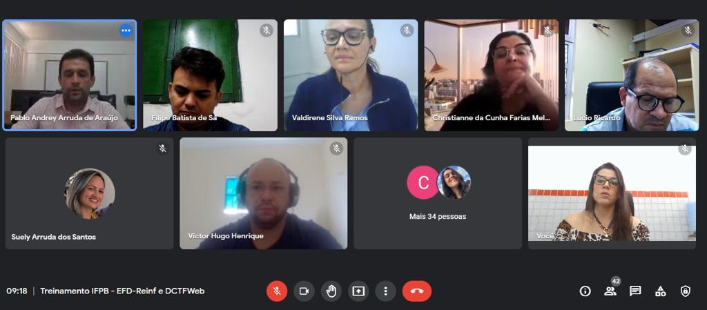 Aula do curso de Execução Financeira e Contábil