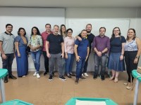 Participantes e ministrantes do treinamento