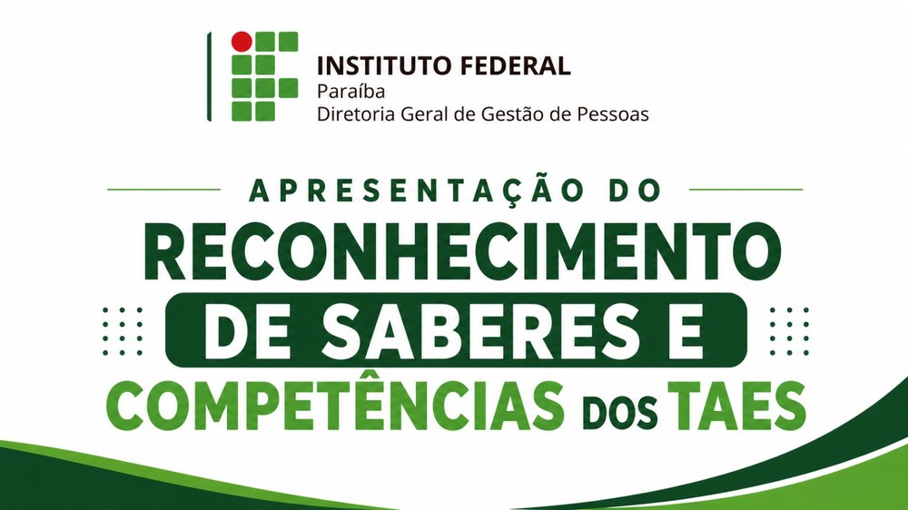 Inscrições abertas para apresentação sobre o RSC-TAE