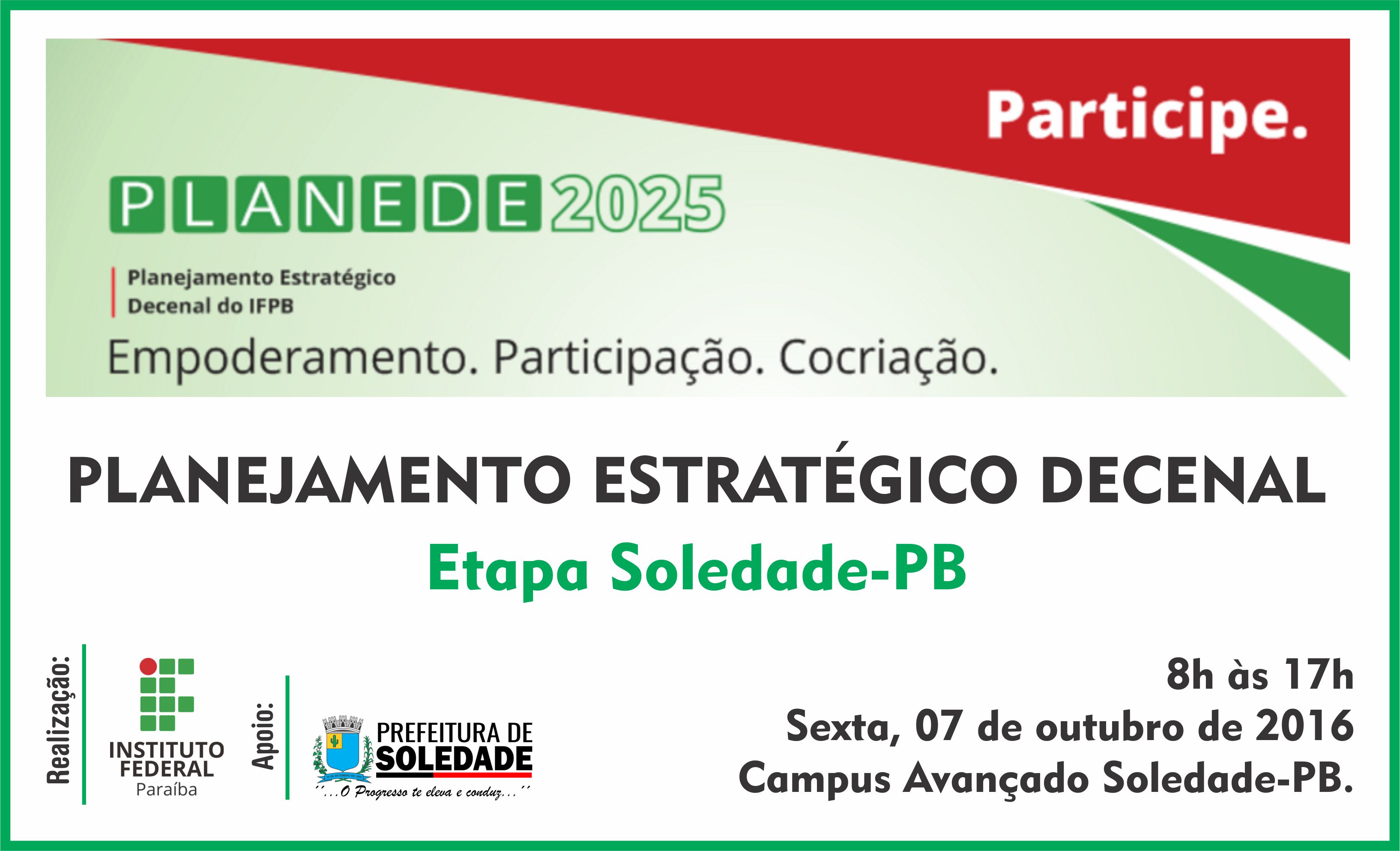 PLANEDE - Campus Soledade