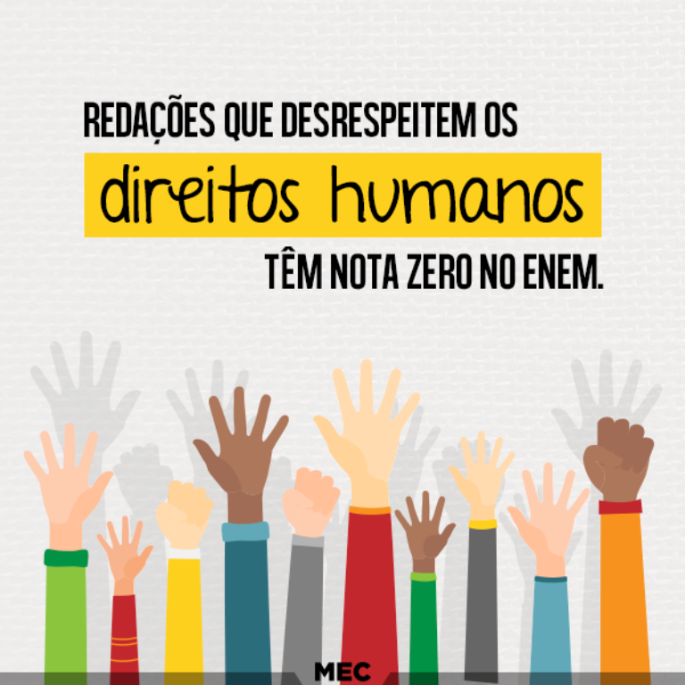 Zero para o desrespeito aos direitos humanos Zero para o desrespeito aos direitos humanos