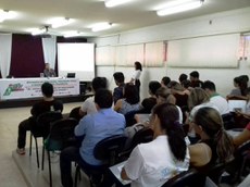 Participantes assistiram a exposições de cinco convidados de universidades da Paraíba, Ceará e Santa Catarina