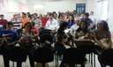 Professores compareceram ao auditório da unidade São Gonçalo para discutir planejamento dos trabalhos