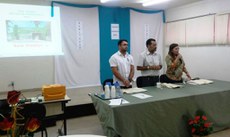 Evento foi aberto pelo diretor de Desenvolvimento do Ensino, Joserlan Moreira, pelo diretor Geral, Eliezer Siqueira e pela chefe do Departamento de Educação Profissional, Lizziane Duarte