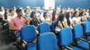Reunião dos avaliadores com os estudantes matriculados no curso