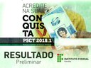 O PSCT 2018 oferta 3355 vagas em 20 campi. São 1735 vagas para os cursos técnicos integrados ao Ensino Médio e 1620 vagas para o técnico subsequente.