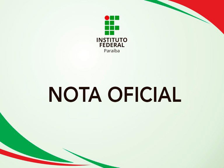 Nota oficial