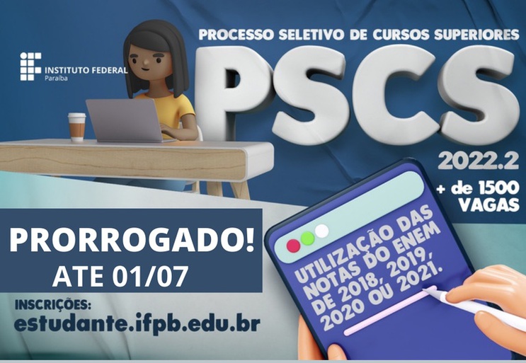 São mais de 1500 vagas em cursos superiores presenciais e a distância