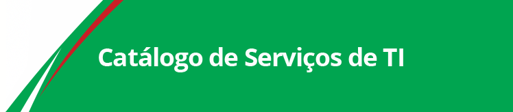 Catálogo de Serviços de TI